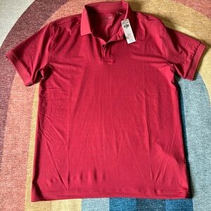 NWT A&F Soft Air Knit Polo, size S